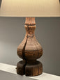 Large Wooden Lamp