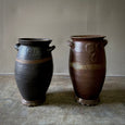 Pair of Large Stoneware Pots