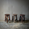 Industrial Wooden Stool