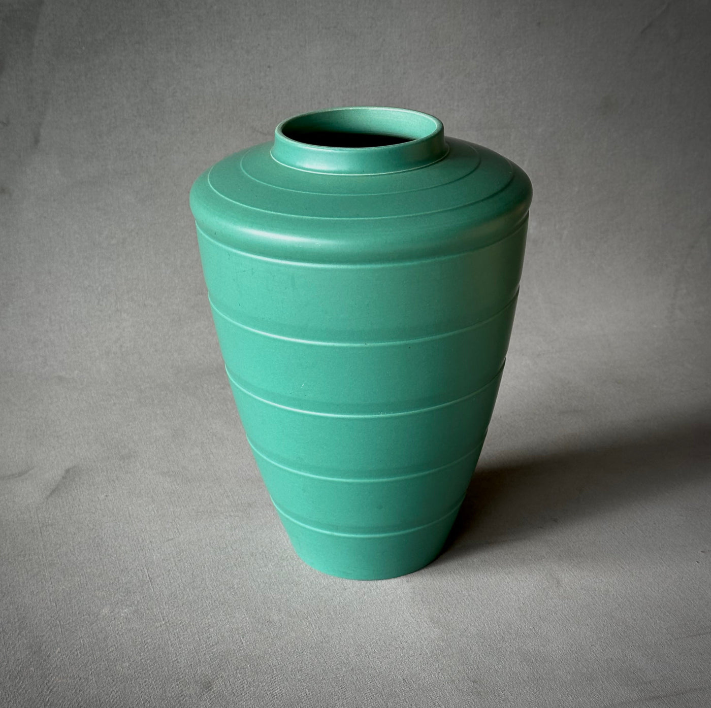 Deco Green Vase