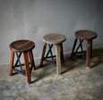 Industrial Wooden Stool