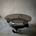 Brutalist Iron Coffee Table