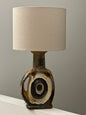 Large ceramic lamp