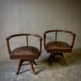 Pair of Sculptural Chairs