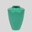 ART DECO VASE GREEN