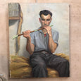 Oil Painting of Man