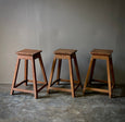 STOOLS IN RED