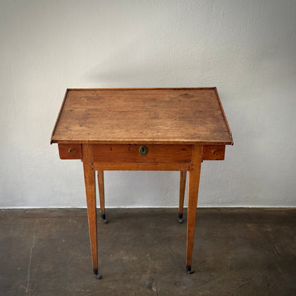 Wood Table on Castors