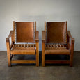 Pair of Leather Chairs