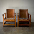 Pair of Leather Chairs