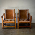 Pair of Leather Chairs