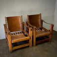 Pair of Leather Chairs