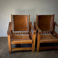 Pair of Leather Chairs