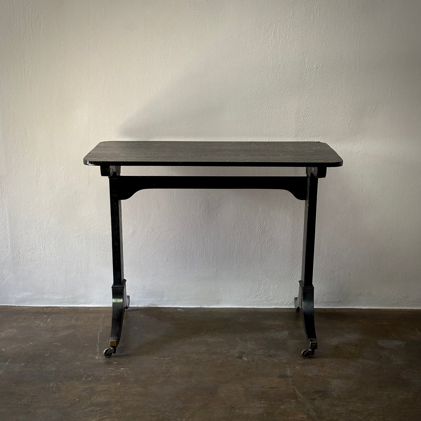 Regency Ebonized Oak Writing Table