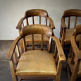 Set of Four Dining or Library Chairs