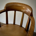 Set of Four Dining or Library Chairs