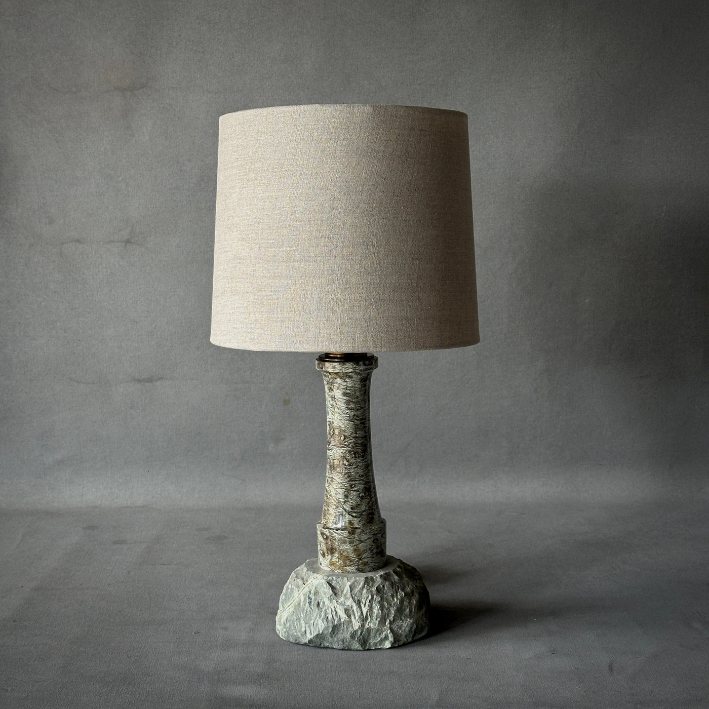 Serpentine Stone Lamp