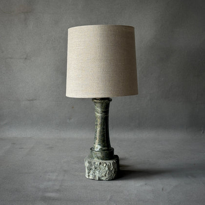 Serpentine Stone Lamp