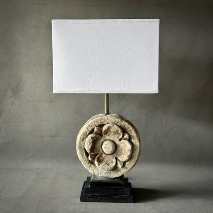 Stone architectural lamp