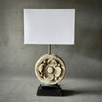 Stone architectural lamp