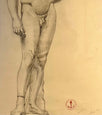 French Academic Nude Drawing