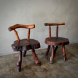 Pair of Primitive Side Chairs