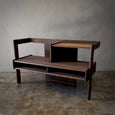 Oak Hall Bench With Table