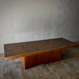 Copper Top Coffee Table