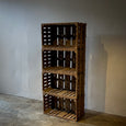 Crates as Bookcases