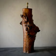 Primitive Wood Lamp