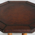 Leather Top Table