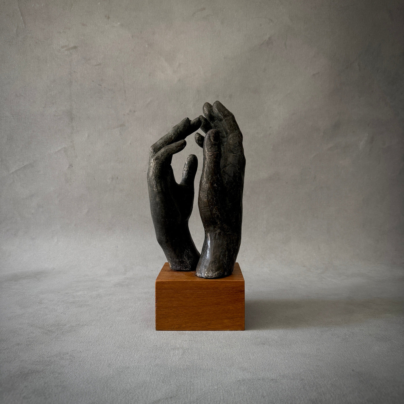 Hand in plaster by Belgian Artist