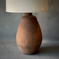 A Terra Cotta Vessel Lamp