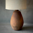 A Terra Cotta Vessel Lamp