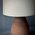 A Terra Cotta Vessel Lamp