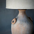 A Terra Cotta Vessel Lamp