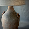 A Terra Cotta Vessel Lamp