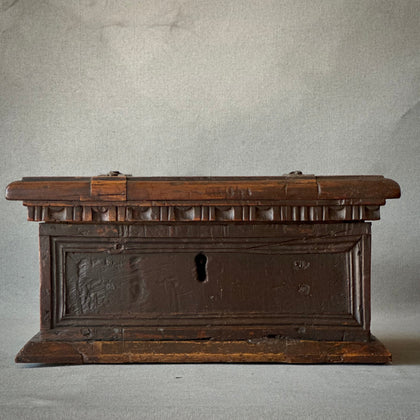 Rustic Coin or Ballot Box