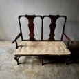 George II Chair Back Setee