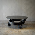 Brutalist Iron Coffee Table