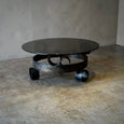 Brutalist Iron Coffee Table