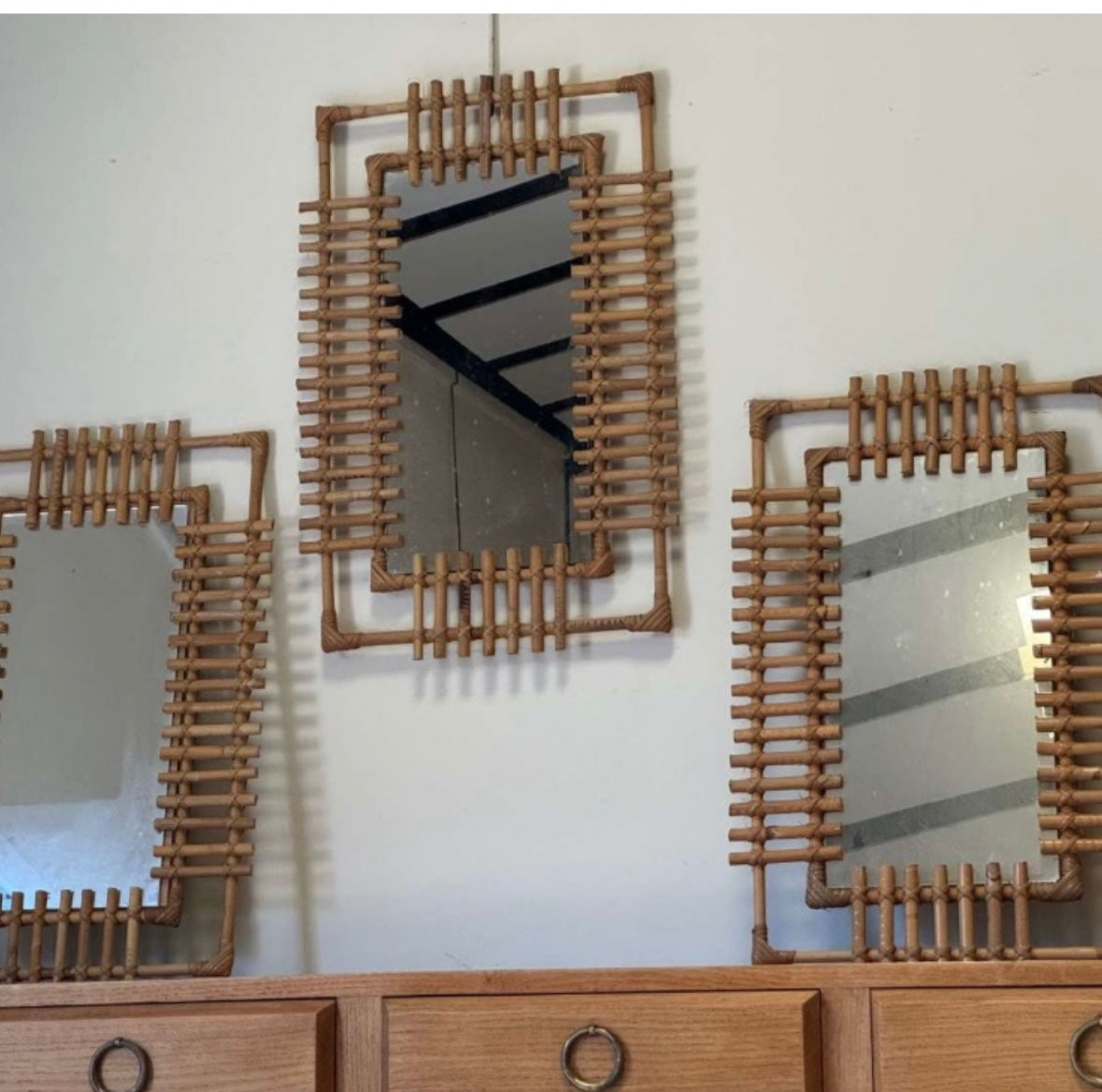 6 Bamboo Mirrors