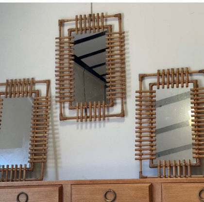 6 Bamboo Mirrors