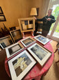 Six Framed Paintings