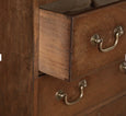 English 19th Century Tall Mahogany Chest of Drawers