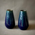 Large Pair Blue Vases