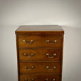 English 19th Century Tall Mahogany Chest of Drawers