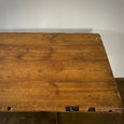 Large Wood Industrial Work Table