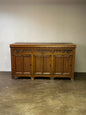 Leather Topped  Desk in Walnut