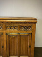 Leather Topped  Desk in Walnut